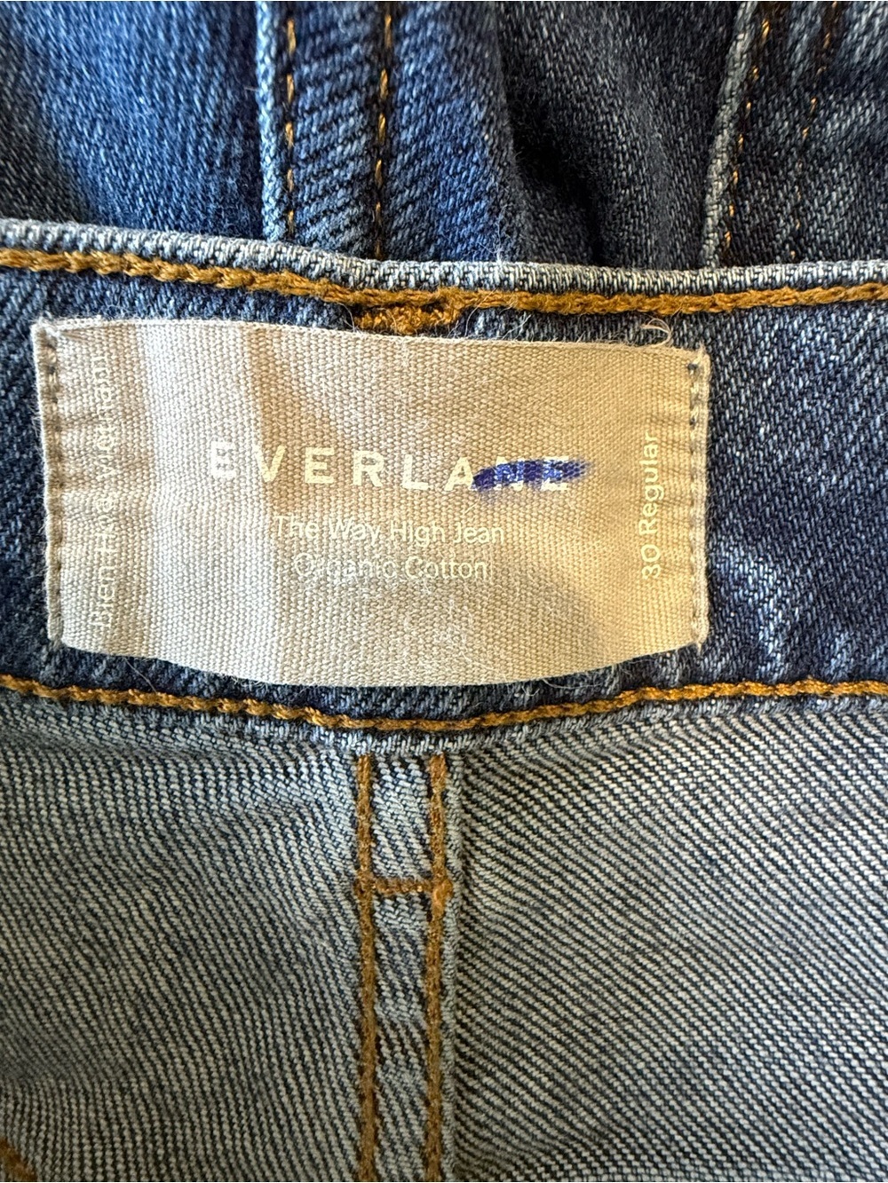 Everlane Boyfriend Jeans in Medium Blue - Picture 5 of 5